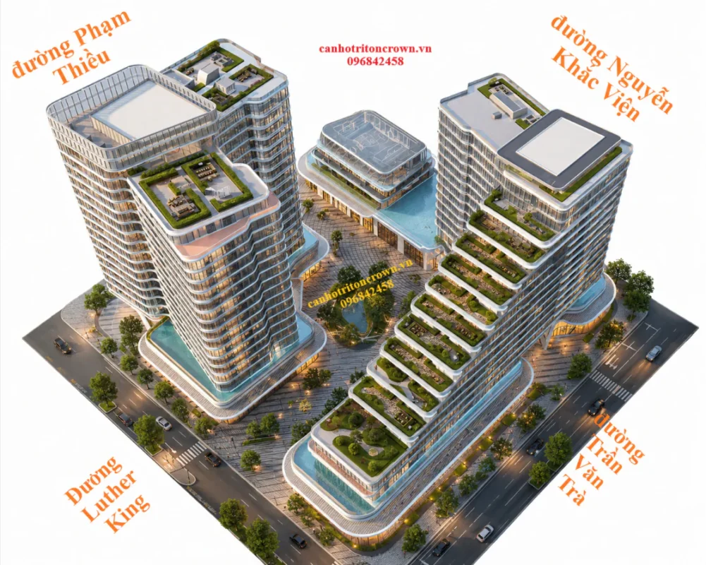 Căn hộ Triton Crown Phú Mỹ Hưng Quận 7 | Thông tin mở bán 2026 17 Căn hộ Triton Crown Phú Mỹ Hưng Quận 7 sở hữu 4 mặt tiền đắc địa