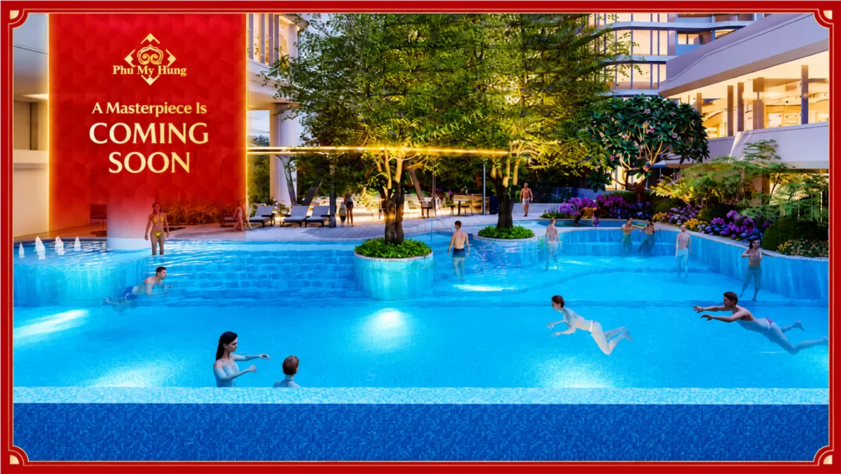 Căn hộ Triton Crown Phú Mỹ Hưng Quận 7 | Thông tin mở bán 2026 34 Hồ bơi tại căn hộ Triton Crown