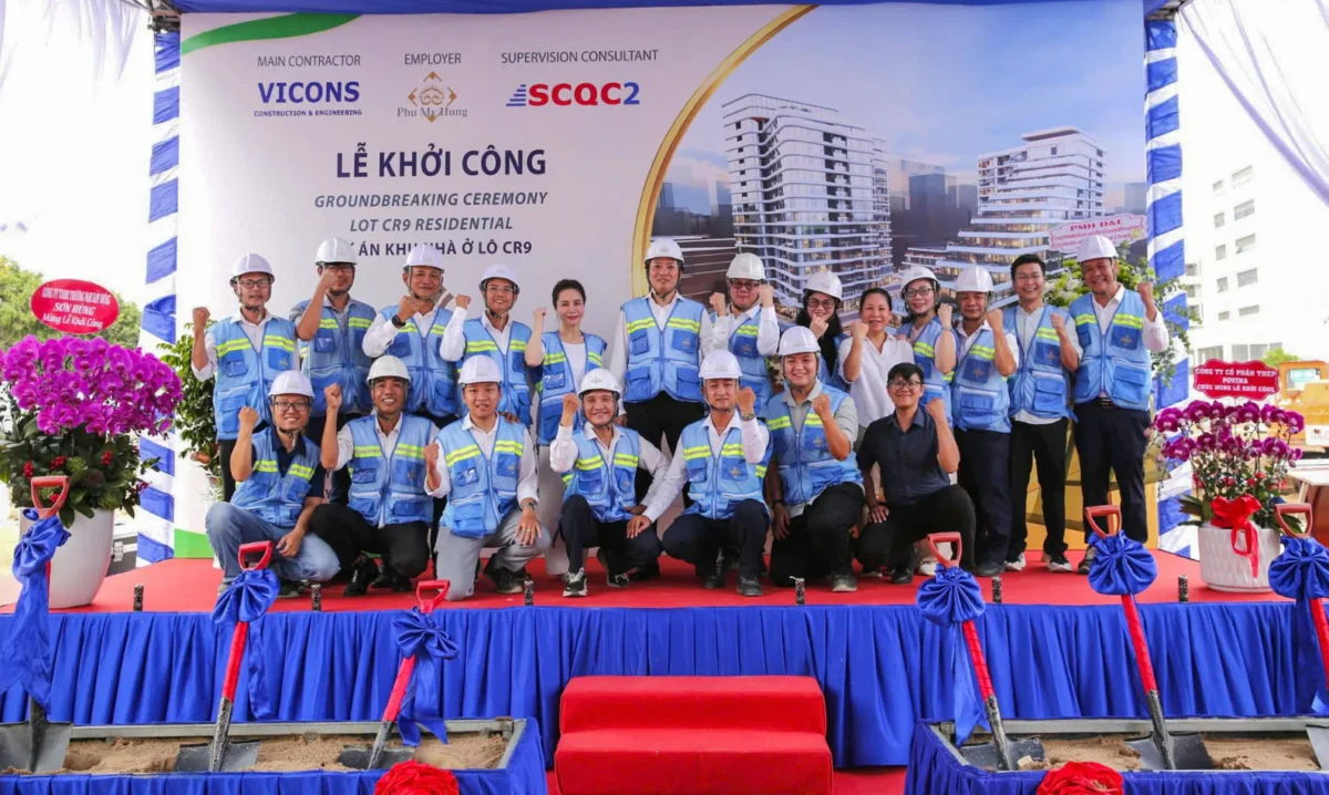 Căn hộ Triton Crown Phú Mỹ Hưng Quận 7 | Thông tin mở bán 2026 38 Lễ khởi công căn hộ Triton Crown