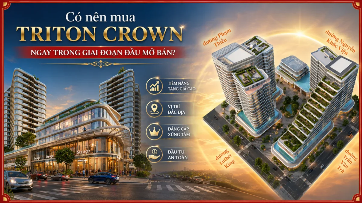 Có nên mua Triton Crown ngay trong giai đoạn đầu mở bán? 6 Mua Triton Crown tại giai đoạn mở bán