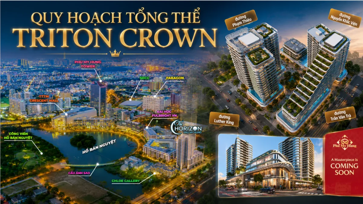 Những điểm nổi bật trong quy hoạch tổng thể Triton Crown 5 Quy hoạch tổng thể Triton Crown