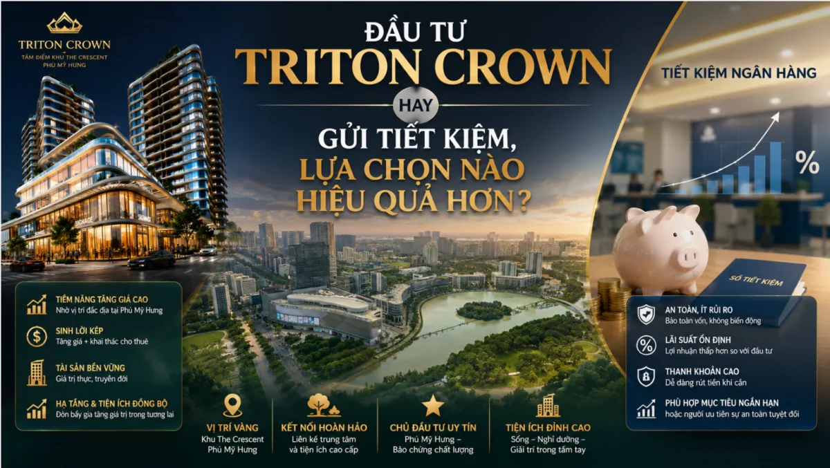 Đầu tư Triton Crown hay gửi tiết kiệm, lựa chọn nào hiệu quả hơn? 5 Đầu tư Triton Crown hay gửi tiết kiệm, lựa chọn nào hiệu quả hơn?