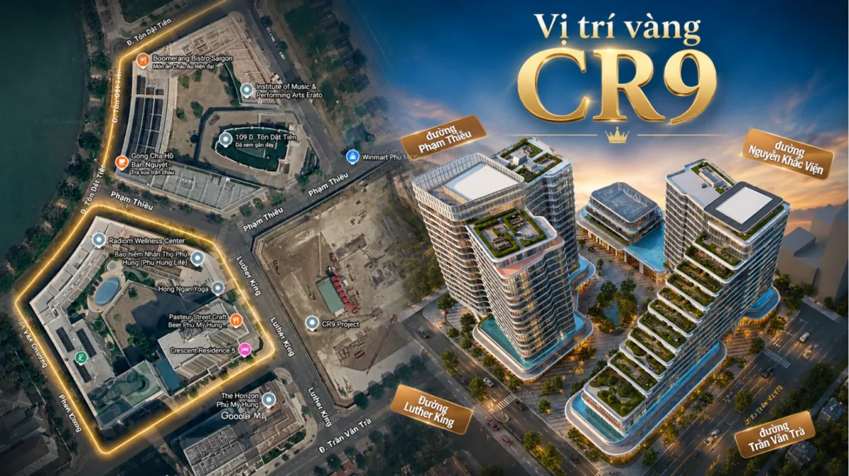 Vì sao quỹ đất CR9 được xem là vị trí vàng cuối cùng của khu Crescent? 5 Vì sao quỹ đất CR9 được xem là vị trí vàng cuối cùng của khu Crescent?